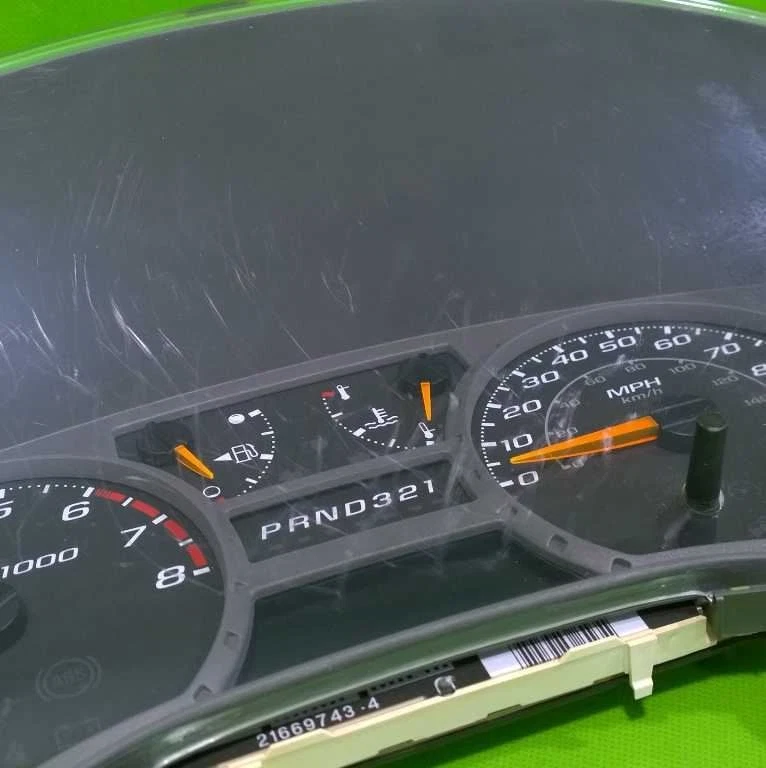 04 COLORADO AT VELOCÍMETRO CLUSTER OEM 4339-1 Foto 3 de 4