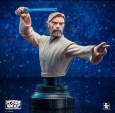 Gentle Giant Star Wars Clone Wars Obi Wan Kenobi 1 7 Scale Bust New Sealed