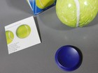 54 Pieces SOLVED Ravensburger 3 D Tennis BALL  JIGSAW puzzle CURVED PIECES — photo 6