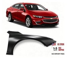 Front Right Fender Compatible with 2016-2023 Chevy Chevrolet Passenger Side