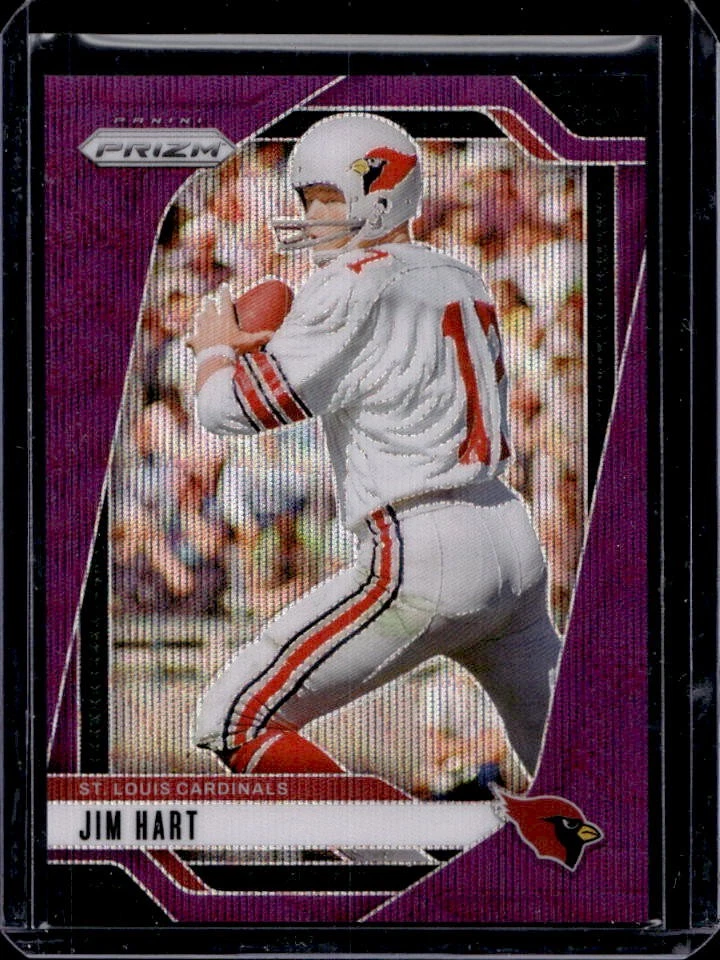 2024 Panini Prizm Jim Hart Purple Wave #40/99