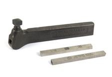 Williams 00R Lathe Tool Holder 5/16" x 3/4" Shank w 3/16" HSS & Cobalt Bits
