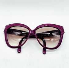 Vintage Christian Dior 2321 Purple Sunglasses Germany 1980'S Large Chic Boho
