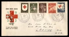 Mayfairstamps Netherlands FDC 1953 Red Cross Combo First Day Cover aax_12119