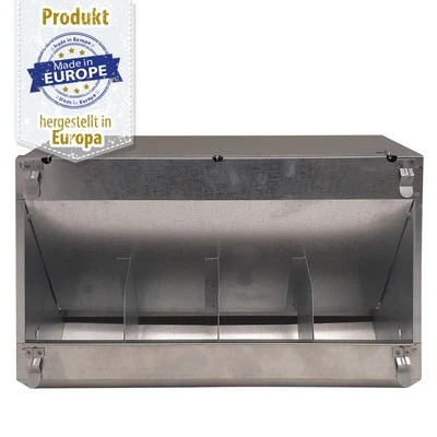 BREKER Futterspender / Futterautomat 4 Fressstellen mit Deckel - 3,5 kg