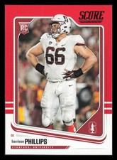 2018 Score Red #440 Harrison Phillips Stanford Cardinal