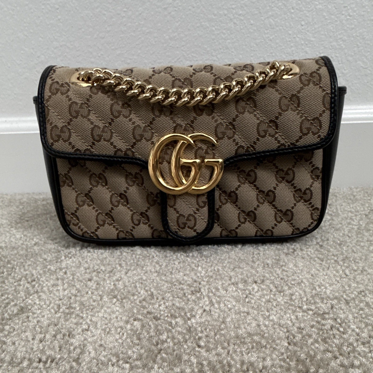 Gucci Canvas Exterior Shoulder Bag Bags & Handbags for Women for