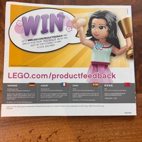 Lego Disney Princess Belle's Castle 41067 Instructions Manual Booklet Only