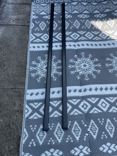 Thule 71220 Squarebar Evo 118cm Roof Bar Pack Of 2 - Black Vgc Thule 71220 Squarebar Evo 118cm Roof Bar Pack Of 2 - Black Vgc