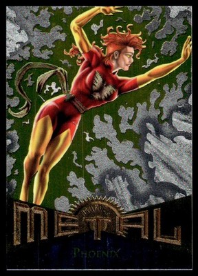 1995 Marvel Metal Silver Flasher Phoenix #110