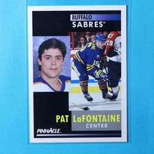 1991-92 Pinnacle Hockey #25 Pat LaFontaine - Buffalo Sabres