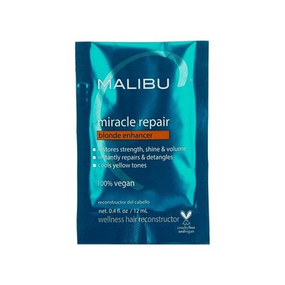 Malibu C Miracle Repair Hair Reconstructor, Blonde 1 Count (Pack of 1), BLUE 