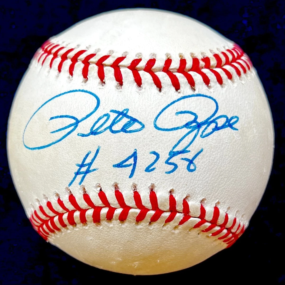 Cincinnati Reds Pete Rose Original Autographed Baseball MLB Balls