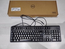 Teclado Dell Buen Estado Limpio Funcionamiento USB Diseño Reino Unido