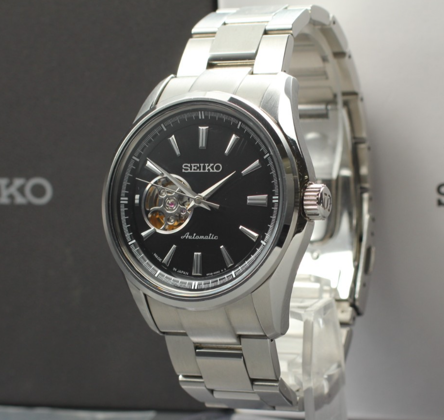 【NEAR MINT In BOX】 SEIKO Presage SARY053 4R38-00S0 Black Automatic Men's Watch