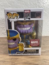 NEW FUNKO Pop! Thanos Marvel 80 Years # 509 Bobble-Head Exclusive KG