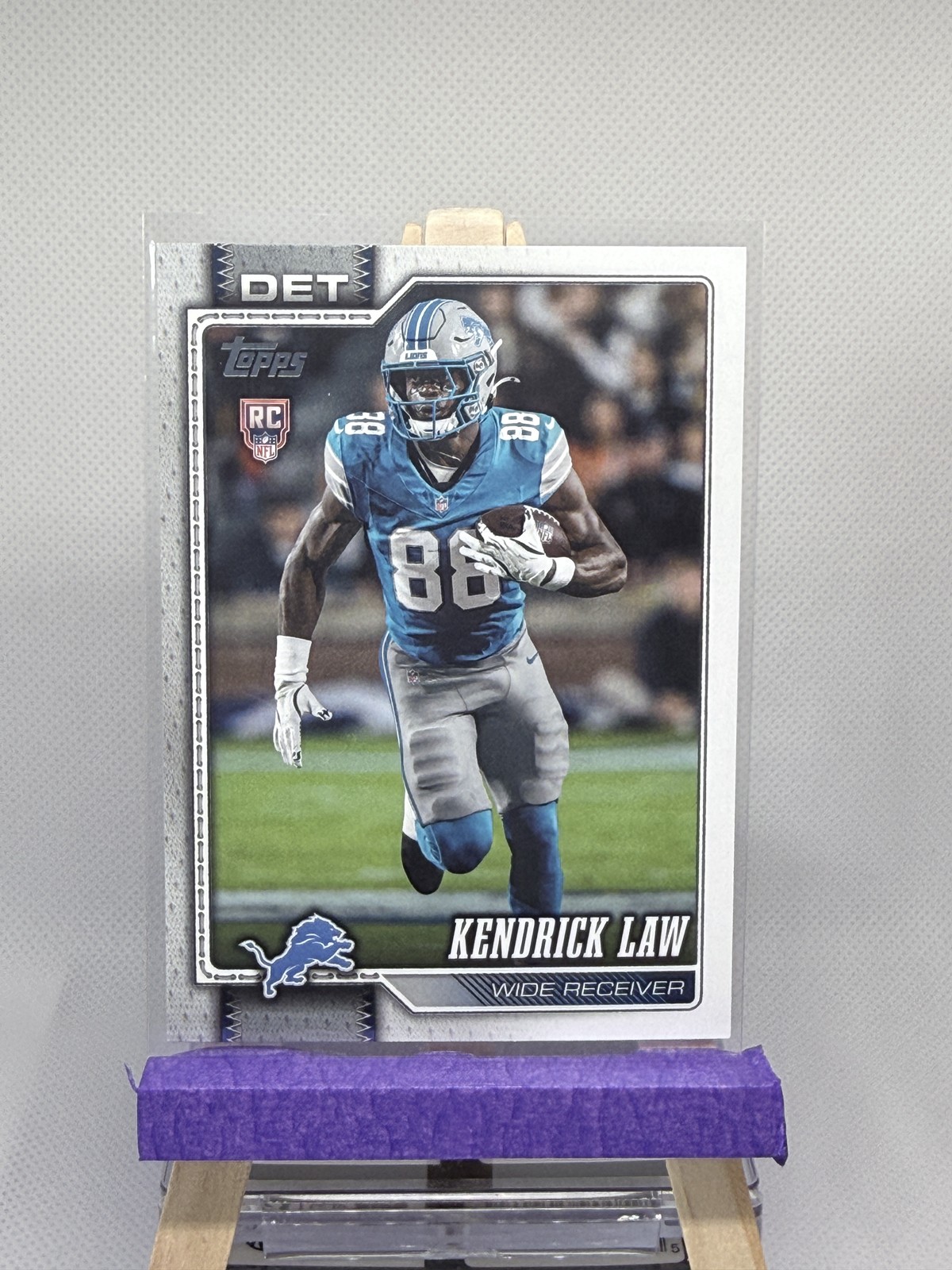 2026 Topps Flagship #374 Kendrick Law; RC Lions