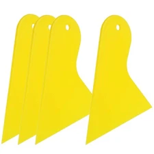 Yellow Plastic Scraper Tool Car Vinyl Wrap Squeegee Window Film Squeegee for ...