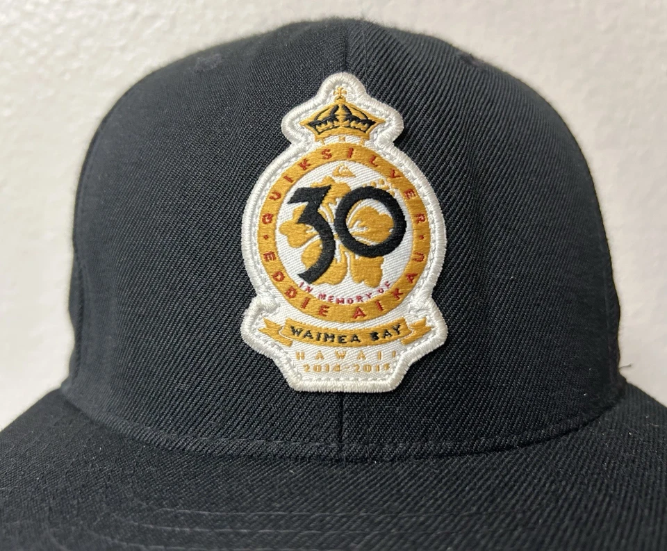 Sombrero de surf raro Quiksilver Eddie Aikau Waimea Bay 30 años en memoria 2014-2015 Foto 2 de 4