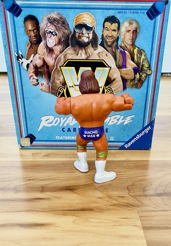 WWF Hasbro Macho Man Randy Savage WWE Figure Rare ...