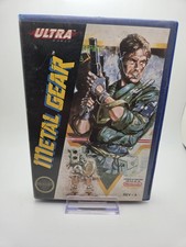 Metal Gear Nintendo Nes Game Cleaned and Tested