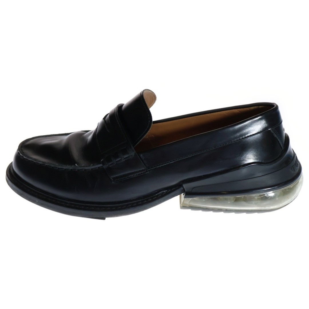 SAOLA Mocassini Maison Margiela 22 suola airbag pelle monete neri usati 30fedf61ecb6aae7d