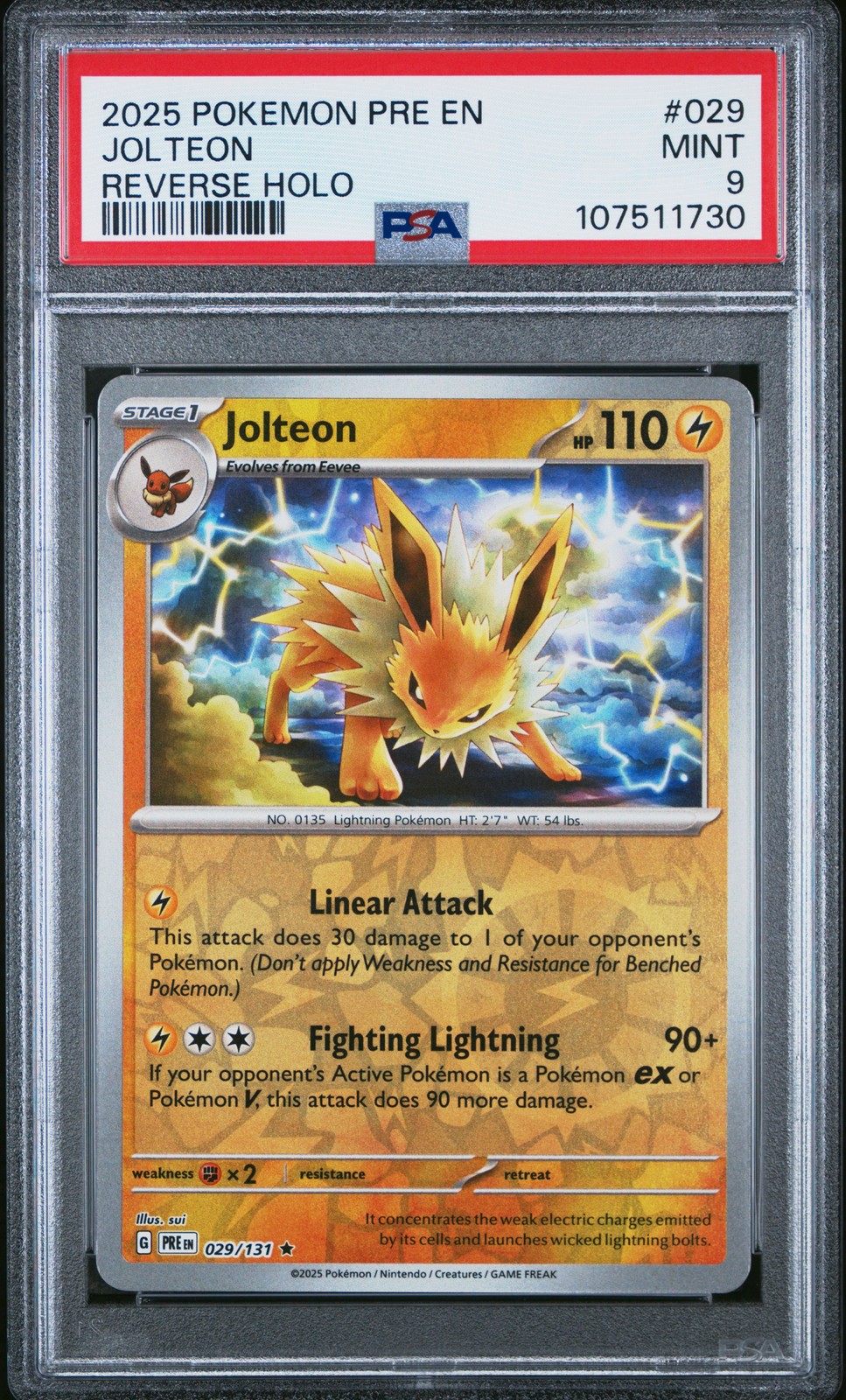 Jolteon Reverse #29