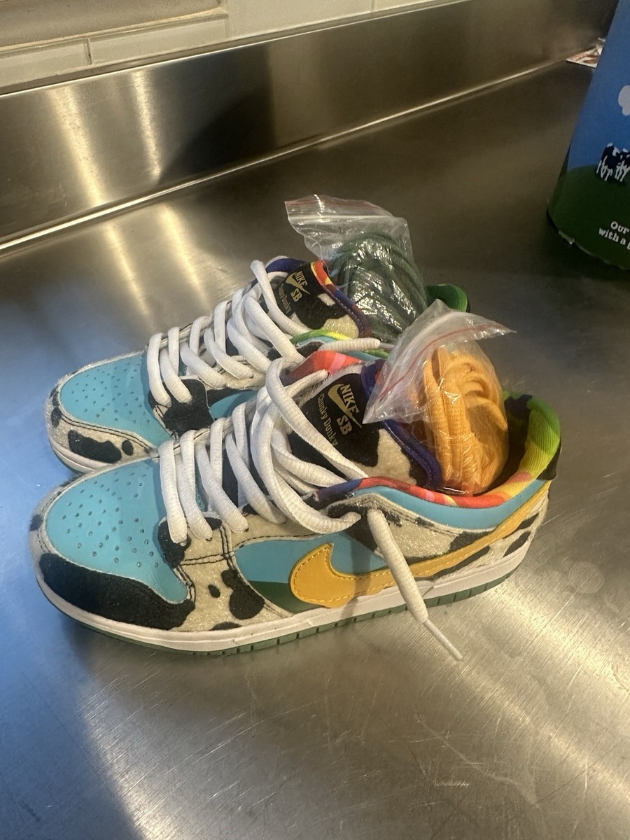 靴 NIKE SB DUNK LOW PRO QS Chunky Dunky Size 5 - Nike Dunk Low SB x Ben & Jerry's Chunky Dunky for