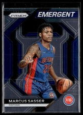 2023-24 Panini Prizm Basketball Emergent #1 Marcus Sasser