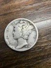 1934-D Mercury Dime - Actual Silver Coin Shown VF Shape Same Day Shipping Free