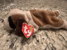 Ty Beanie Baby - BERNIE the St. Bernard Dog 8.5" MWMTs Plush Stuffed Animal Toy