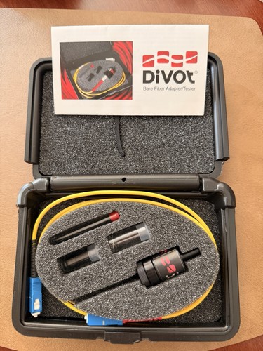 Divot DVT-S3 SM SC Bare Fiber  Optic Cable Testing Device