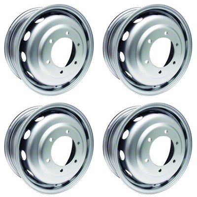 Set of 4 16in Grey Wheel Rims for 2015+ Ford, RTX2EAE 16x6 6x180 ET109 6bolts