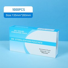 1000PCS Dental Self Seal Sterilization Pouches Pouch Autoclave, Sterilizer Bags