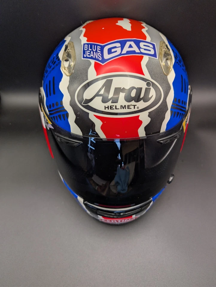 Casco de moto Arai Quantum F Mick Doohan Repsol Honda 500 MotoGP réplica - Imagen 4 de 4
