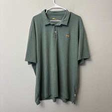 Orvis Angler's Performance Polo Forest Green Men s Size XXL 2XL Short Sleeve