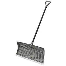 Snow Shovel, 27 In W X Steel Blade, 44 In L Steel Handle, Sp2750