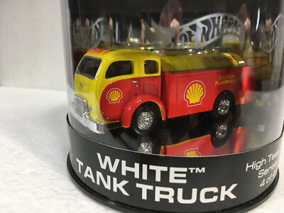 HOT WHEELS WHITE TANK TRUCK SHELL HIGH TEST SERIES 4 of 4