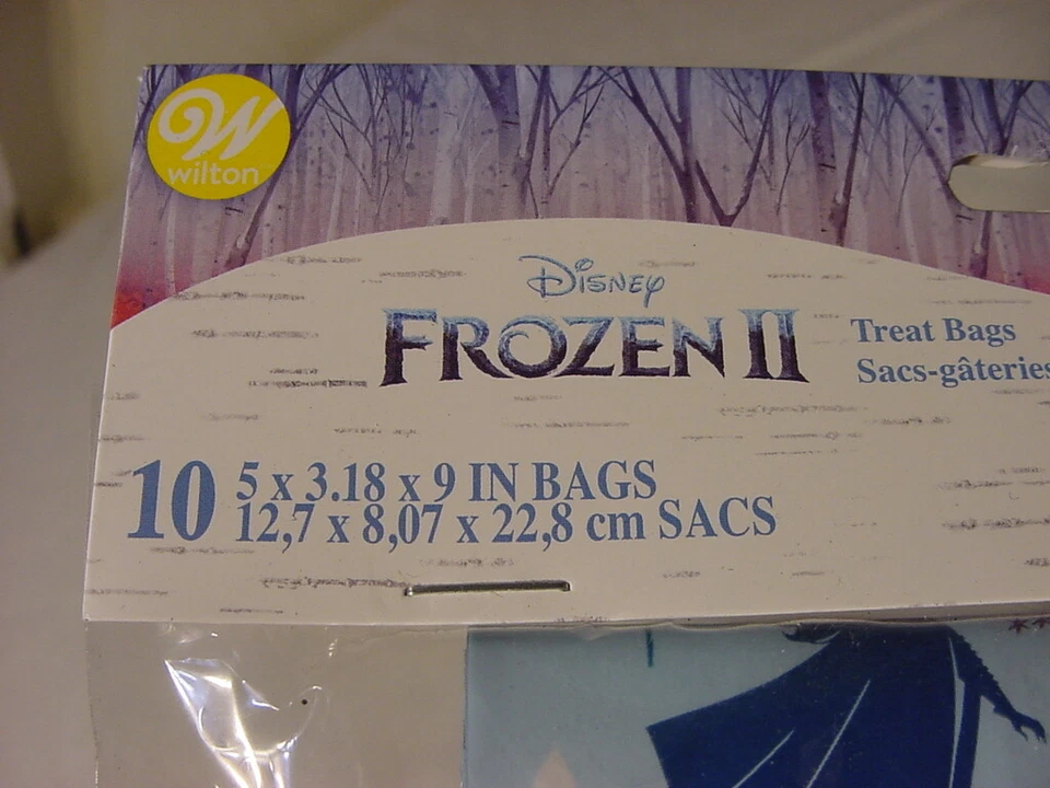 NUEVO - (10) BOLSAS DE GOLOSINAS DISNEY FROZEN II - FAVORES DE FIESTA DE CUMPLEAÑOS Foto 2 de 3