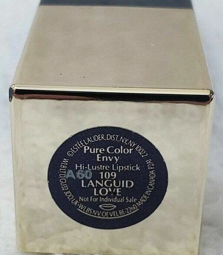 ESTÉE LAUDER PURE COLOR ENVY HI-LUSTRE Sculpting 109 LANGUID LOVE LIPSTICK RED - 第 2/3 張圖片