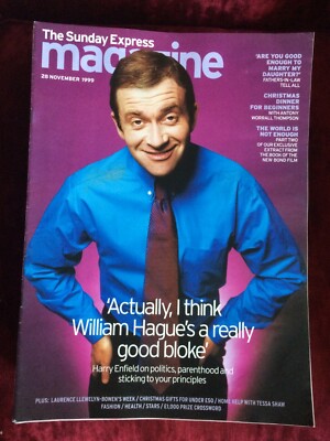 EXPRESS ON SUNDAY mag 28-Nov-1999 HARRY ENFIELD Illeana Douglas James Tim Booth