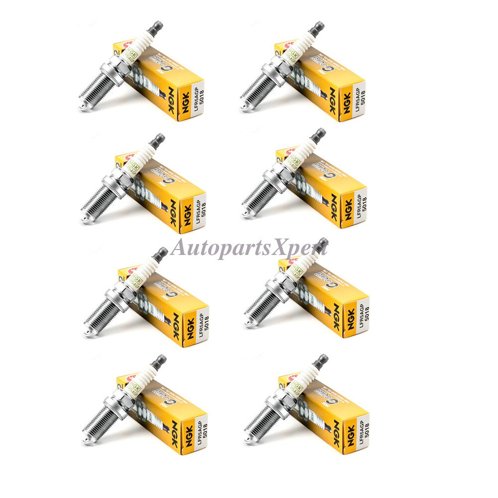 8x OEM NGK Iridium Spark Plugs 22401ZE01B For Nissan Titan Armada 5.6L LFR5AGP