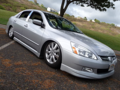2006 2007 HONDA ACCORD SEDAN ASPEC HFP MODULO STYLE FULL LIP BODY KIT 06-07