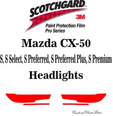 3M Scotchgard Paint Protection Film Pro Series 2023 Mazda CX-50