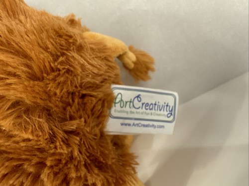 Brown Camel Plush 9” Two Hump Dromedary Stuffed Animal Toy Stitched Features - Picture 8 of 11