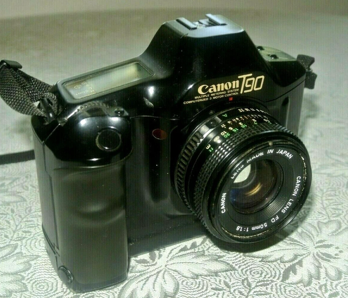 Canon T-90 SLR Film Cameras with Manual Program Modes for sale | eBay