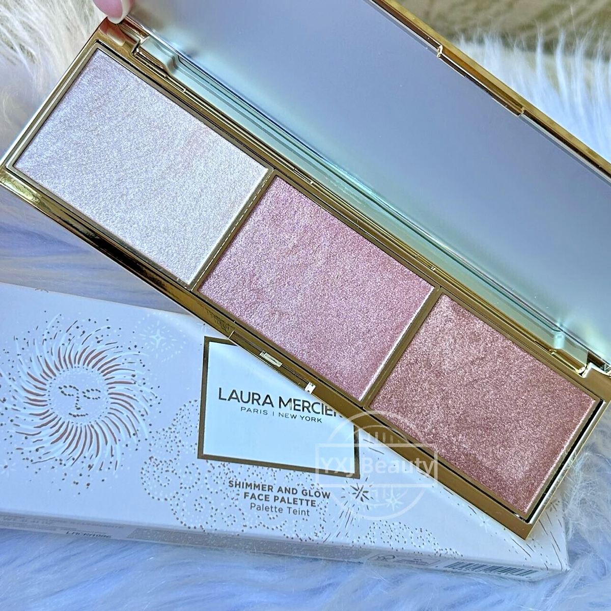 New Laura Mercier Shimmer & Glow Face Palette Full size 11.5g/0.42
