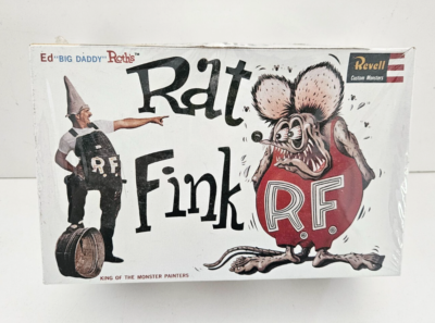 REVELL RAT FINK ED 'BIG DDADDY' ROTH #85-4168 NEW SEALED MODEL
