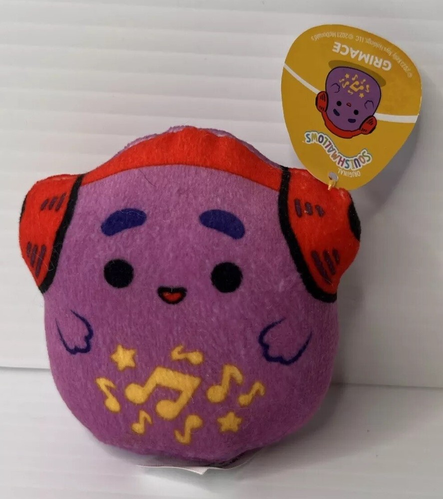 Grimace 2023 McDonald's Squishmallows Grimace W/ Hang Tag Toy Plush Mini