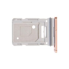 SIM Micro SD Card Tray Dual for Samsung Galaxy S20 FE Orange Replacement Part